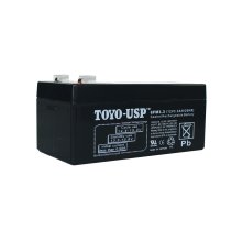 TOYO 12 Volt 3.3 Ah SLA Battery With F1 Terminals